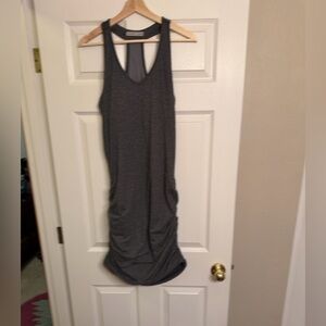 Athleta Charcoal Racerback Tank dress